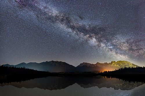 Milky Way above the Barmsee