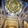 Die Mirab in der Mezquita von Cordoba, Spanien von Fotografiecor .nl