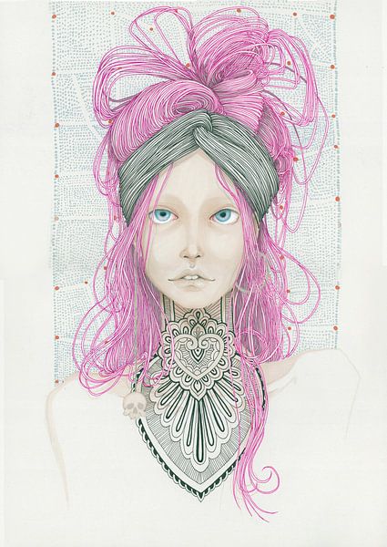 She is empty but full of herself by ElineMoos