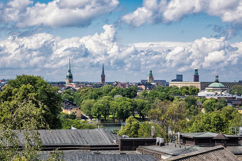 Blick auf Stockholm van Rico Ködder