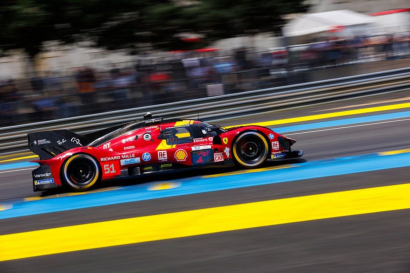 Ferrari 499p hypercar, 24 hours of Le Mans 2025 by Rick Kiewiet