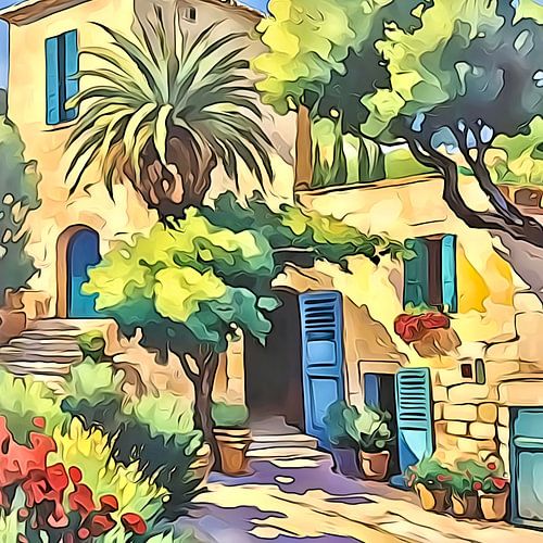 Landscape in Provence #4