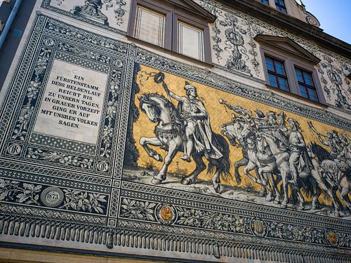 Dresden - Princely trein detail