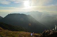 Sunrise in the mountains