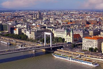 Budapest from above. by Patrick Lohmüller