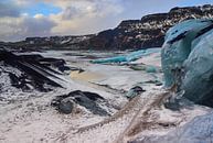 Sólheimajökull gletsjer van Henk Goossens thumbnail