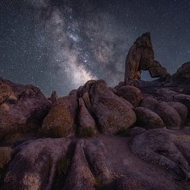 Boot Arch, Alabama Hills van Photo Wall Decoration