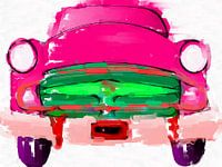 Pink car