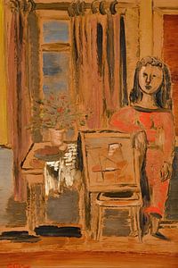 Jankel Adler – Frau im Atelier
