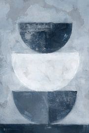 Gestapeltes Schweigen | Blau