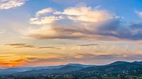 Coucher de soleil sur la Côte d'Azur par Patrick van Oostrom Aperçu