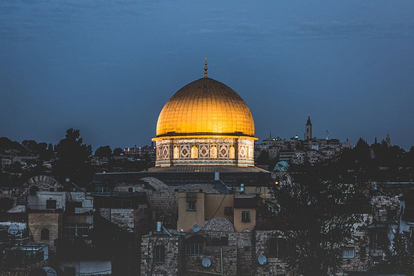 Der Felsendom, Israel von Samuel Woolthuis