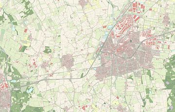 Kaart van Roosendaal