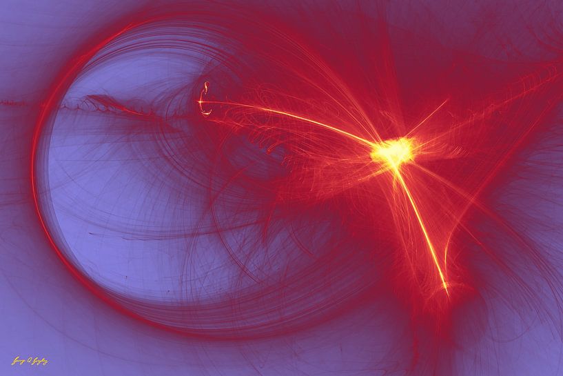 Solar Flare X 2058 by George Greyling