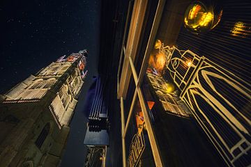 Blick auf die Grote Kerk in Breda von Chihong