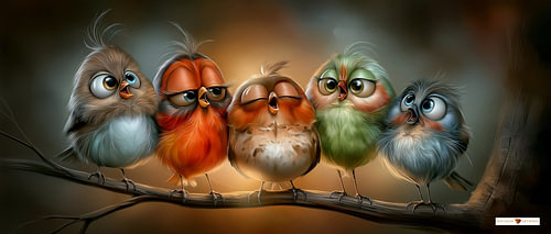 Funny Little Birds