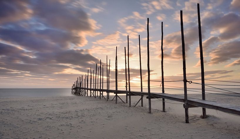 Jetty for the ferry from Texel to Vlieland by John Leeninga