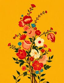 Goldene Blüte von Artistic