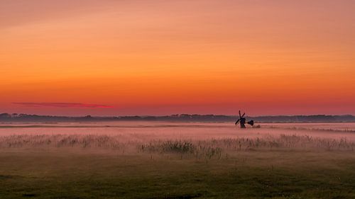 Texel zonsondergang De Staart