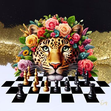 "Nature's Wisdom: Chess of the Leopard"