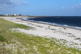 Plage de Treffiagat, près de Quimper en Bretagne, France sur Imladris Images