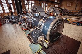 Dampfmaschine Pumpwerk Wouda von Rob Boon