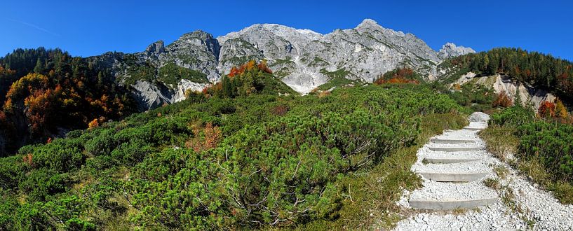 The ascent to the Birnbachloch near Leogang by Norbert Hangen Photographie