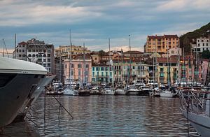 Port de Cannes dans le sud de la France
