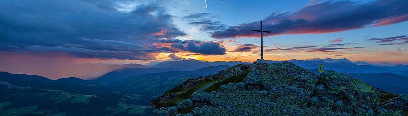 Summit panorama on the Grießenkareck by Christa Kramer