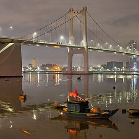 Thuan-Phuoc-Brücke, Da Nang (früher Morgen) von Reinier de Rooie