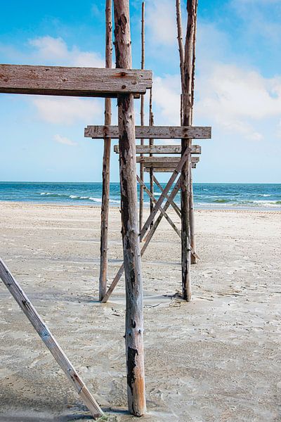 Nature reserve de Vliehors, Vlieland by Roland de Zeeuw