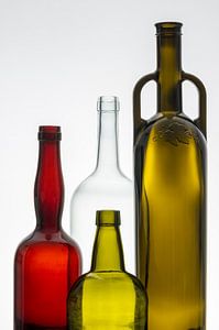 farbige Bottles / Flaschen I von Jörg B. Schubert