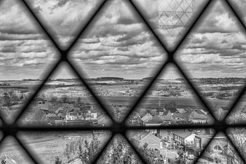 Uitzicht vanaf de Sint Martinuskerk in Vijlen von John Kreukniet