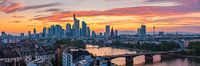 Panoramafoto Frankfurt am Main von Henk Meijer Photography Miniaturansicht