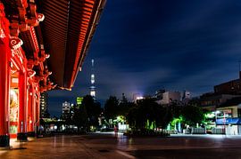 Temple au Japon sur Michael Bollen