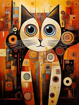 Kat abstract van Imagine