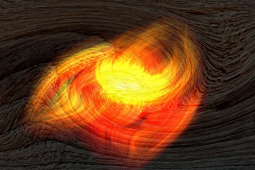 Concept abstract : Hot fingerprint van Photoart-Naegele