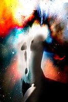 Explosie van zonnestralen