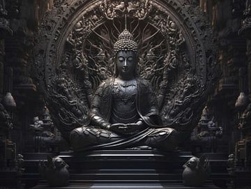 Buddha Unendlichkeit von Virgil Quinn - Decorative Arts