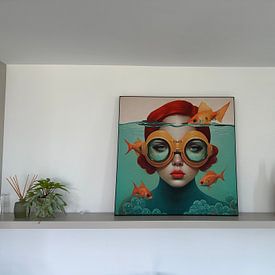 Kundenfoto: Ihre goldene Stunde von Mirjam Duizendstra, als artframe