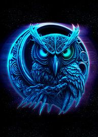 owl moon in the night by ahmad hanan attaki