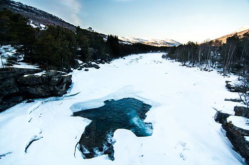 Winterlandschap in Noorwegen