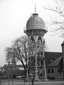Oude markante watertoren, Gronau