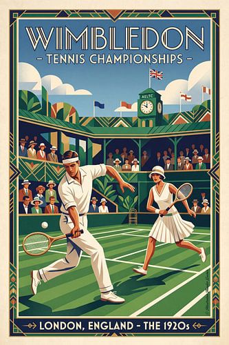 Tennis in Engeland in de jaren twintig