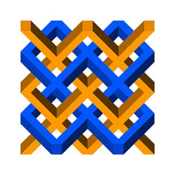 impossible geometric weave-1 by Grafiekus