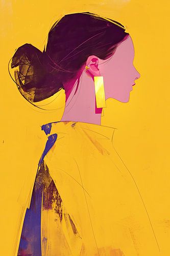 Modernes abstraktes Kunstwerk