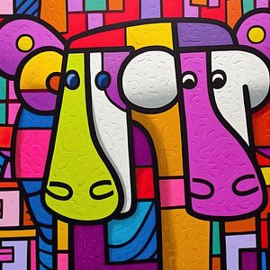 Painting Abstract Animals