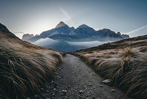 Unberührte Schönheit der Dolomitenlandschaft
