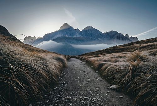 Unspoilt beauty of the Dolomite landscape