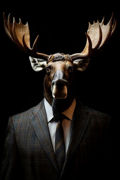 Wild Suits - Elch von Philippe HUGONNARD